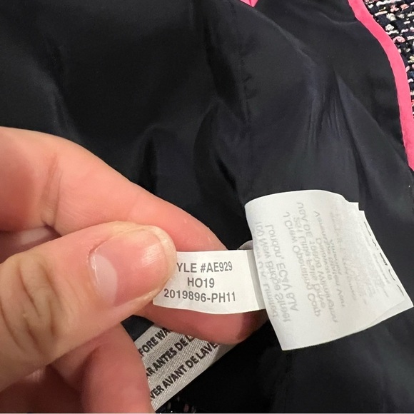 J. Crew Going out blazer in pink confetti tweed - Picture 7 of 9